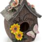 Colorful Hanging Birdhouse Wooden Decor 2