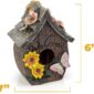 Colorful Hanging Birdhouse Wooden Decor 5