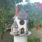 Decorative Garden Resin Bird House for Beautiful Gardens 2