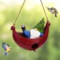 Handcrafted Bird House Outdoor Nesting Box 4