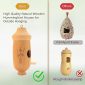 Outdoor Garden Natural Wooden Hummingbird Bird House - High Quality