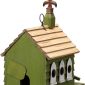 Vibrant Outdoor Garden Bird House for a Lively Backyard 7