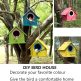 Wooden Bird House for Outside with Hanging Design 4