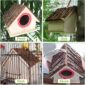 Wooden Birdhouse Durable Hanging Bird Shelter 1